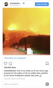 Al-Sahawat Times | California Wildfire - Malibu evacuated
