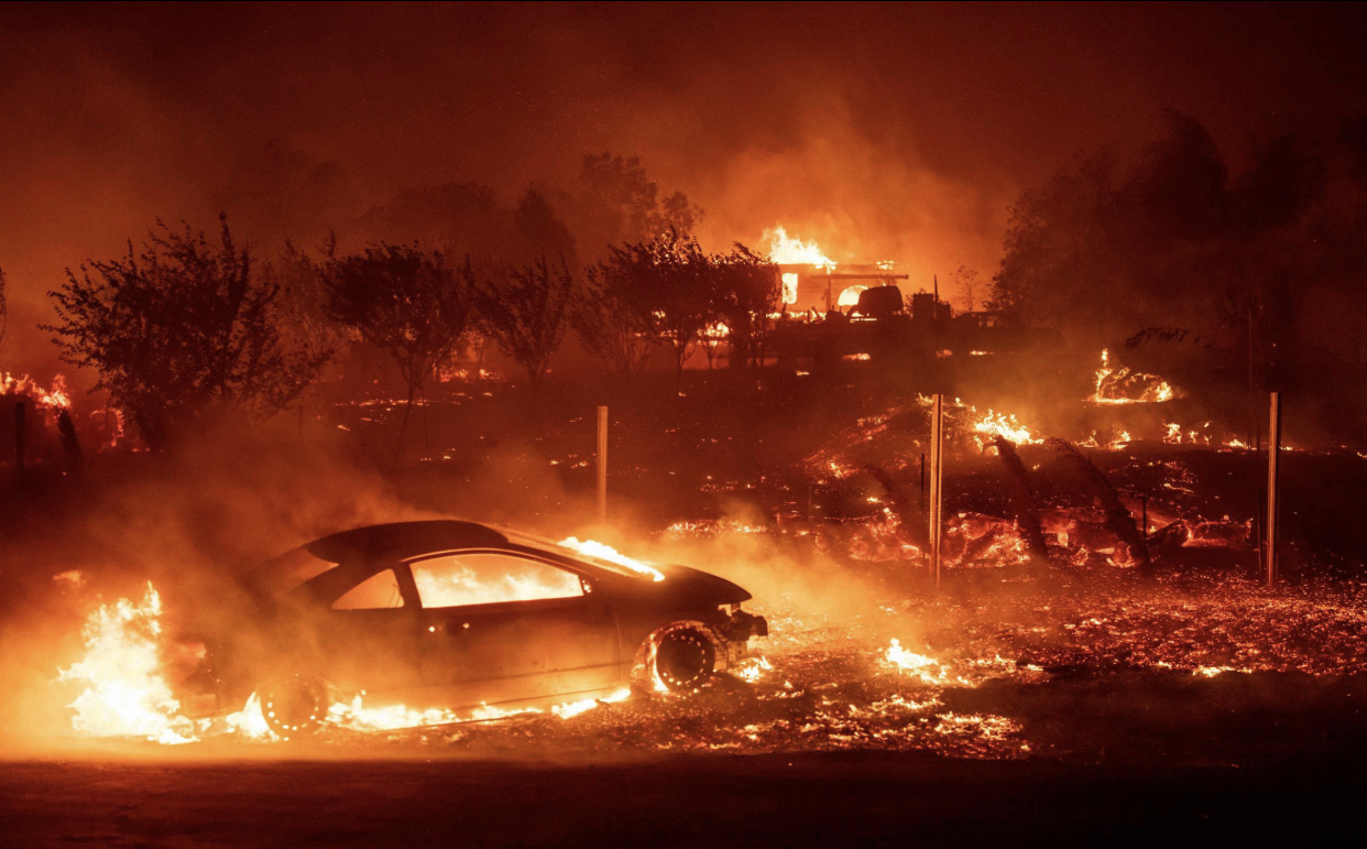 Al-Sahawat Times | California Wildfire - Malibu evacuated 