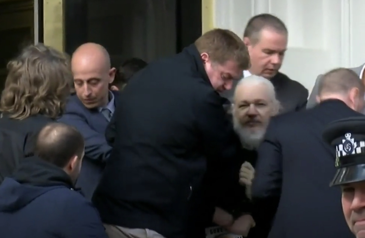 Julian Assange Arrested