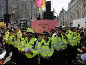 al sahawat times extinction rebellion 2019 protests London
