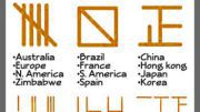 International Tally Marks | Modern